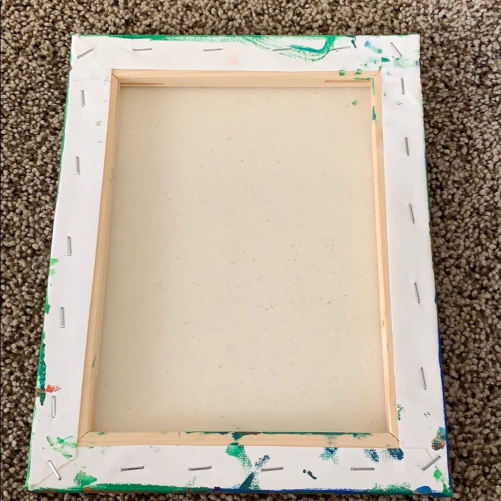 Painting: Explosion 🧡💚💙 - Picture 3 of 3